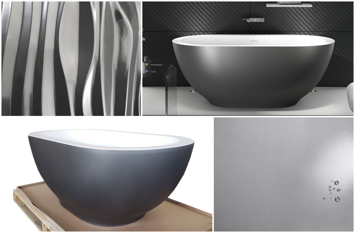 Introducing Modern Metal Bathtub and Washbasin Finishes For The 21st